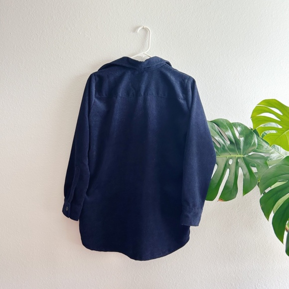 ByTavi Navy Blue Corduroy Shacket - NWT - Picture 4 of 8